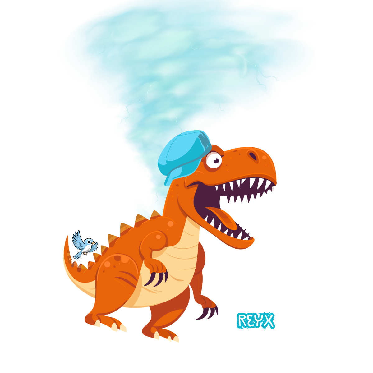 Cool Dino T-Shirt für Kinder 🦖